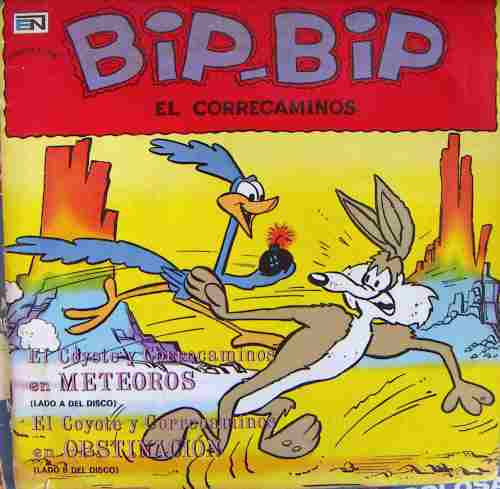  Bip Bip El Correcaminos (disco Cuento) Lp 10´,