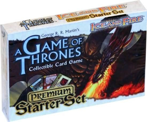 A Game Of Thrones Juego De Cartas Tcg Set Premium Ice&fire