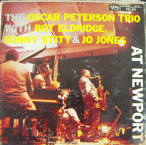 Jazz Inter, Oscar Peterson, At Newport Lp12´, Hecho En Usa