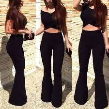 Calça Flare/boca De Sino,bandagem/bandage Otimo Preço ,linda