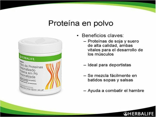 Proteína Personalizada En Polvo Herbalife