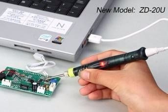 Ferro De Solda Usb Portátil (opção De Frete Gratis)