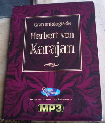 Herbert Von Karajan Gran Antologia Cd Mp3original  
