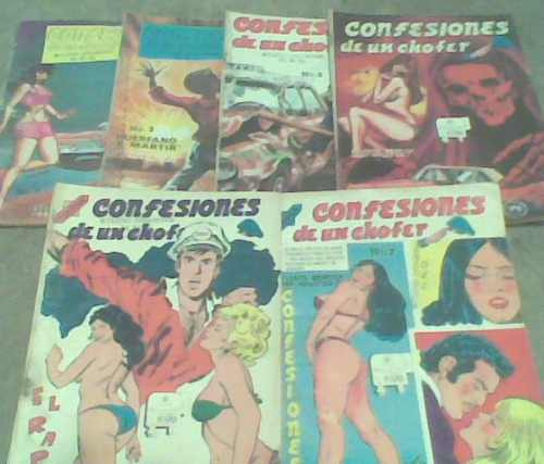 Comics Confesiones De Un Chofer Año 1971