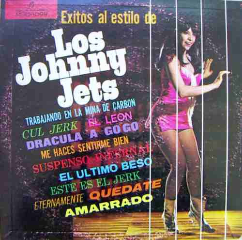 Rock Mexicano, Los Johnny Jets, Lp 12´, Hecho En U.s.a.