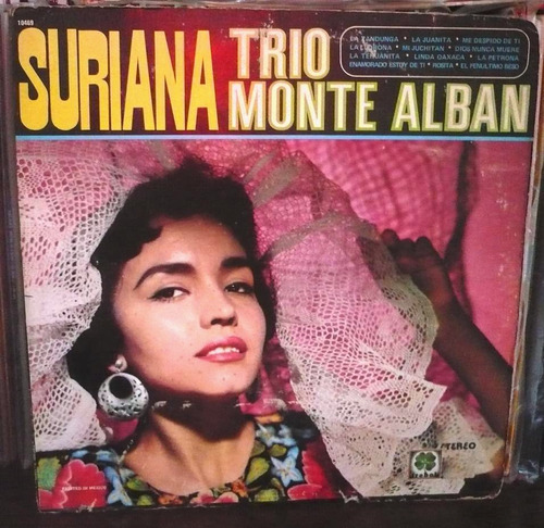 Trio Montealban Lp Suriana Musica Oaxaca