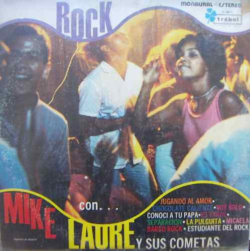 Rock Mexicano, Mike Laure Y Sus Cometas Del Ritmo, Lp 12´,