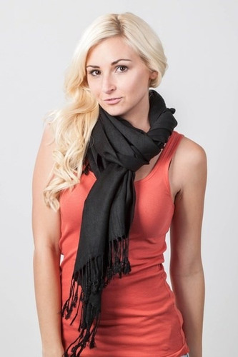 Pashmina/bufanda Negra Lorelei Chica Miscellaneous By Caff
