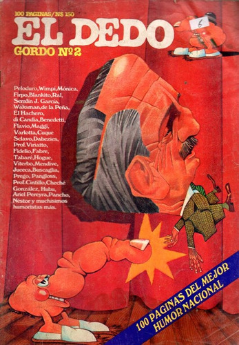 Revista El Dedo Gordo 2 - Revista De Humor De Uruguay