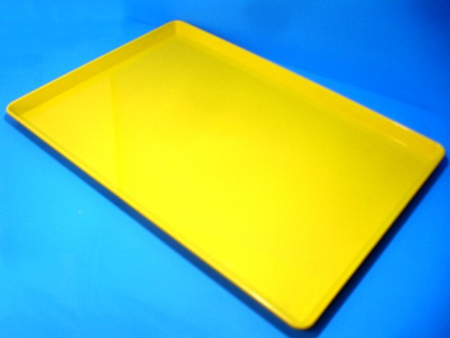 2 Charolas De 45x65 Cms De Plastico Varios Colores