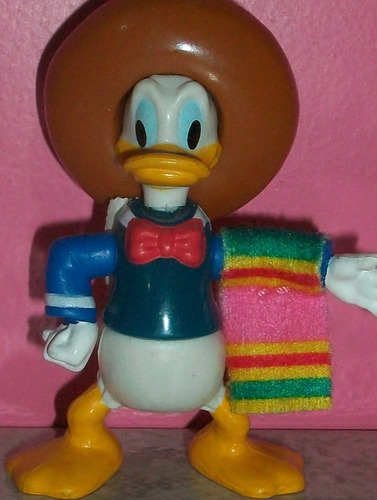 Disney Pato Donald Mexicano Coleccion Mc Donalds Articulado