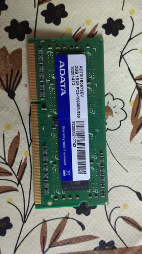 Memoria Notebook 2gb Ddr3 10600