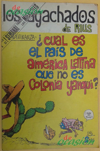 Cómic Los Agachados De Rius Núm. 146 (1974) Editorial Posada