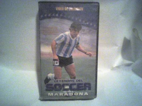 Video Documental Vhs Leyendas Del Futbol, Maradona