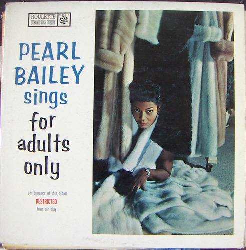 Jazz Inter. Pearl  Bailey  Lp12´, Hecho En Usa