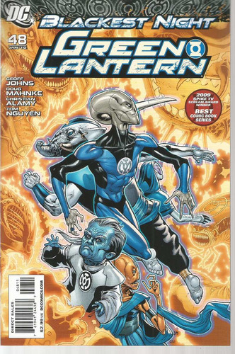 Green Lantern Blackest Night 48 - Dc Bonellihq Cx61 F19