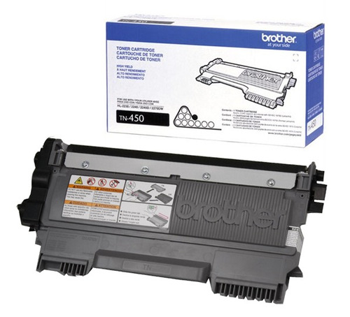 Toner Brother Tn450, Negro, 2600 Pag.