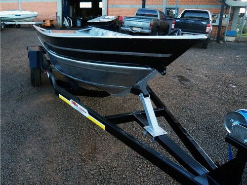 Imagem 8 de 13 de Casco Barco De Alumínio Fortboat Life 420 Novo 4,2m