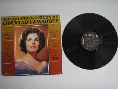 Lp Vinilo Libertad Lamarque Los Grandes Exitos Print Usa1983