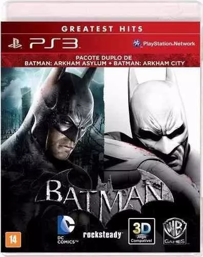 Jogo Batman: Arkham Asylum (Goty) - Mídia Física - Ps3