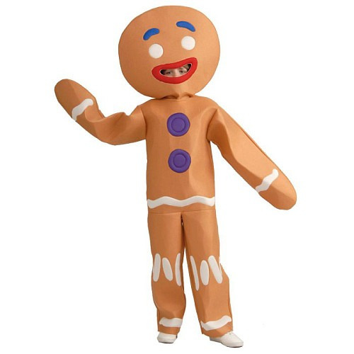 Shrek Gingy Gingerbread Man Halloween Costume - Niño