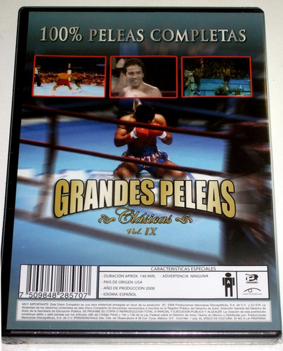 Dvd Grandes Peleas Clasicas Bobby Chacon Vs Chucho Castillo