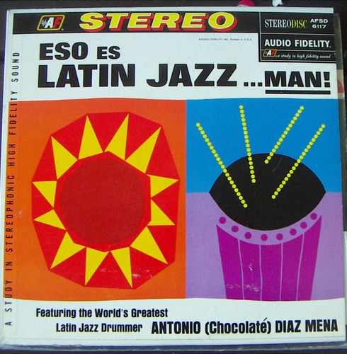 Jazz Inter, Antonio Díaz Mena, Lp 12´, Hecho En U S A