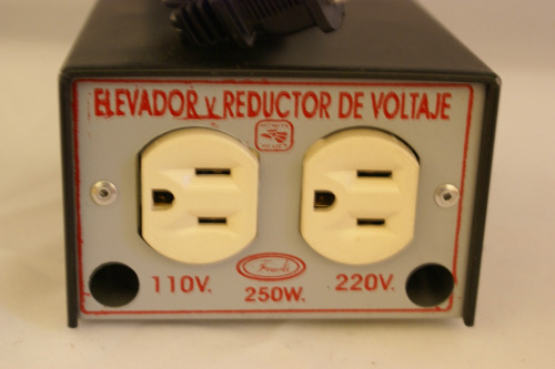 Convertidor Voltaje 110 220v 250w Elevador Reductor Voltaje