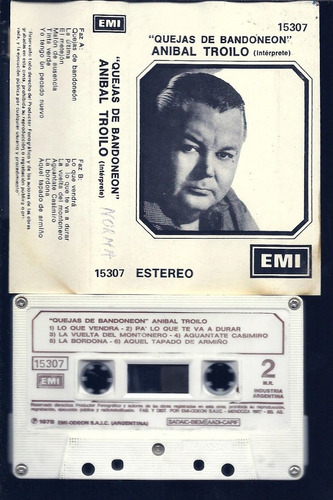 Anibal Troilo Quejas De Bandoneon Cassette