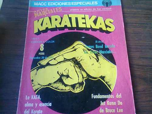 Revista De Artes Marciales Karatekas Macc Ediciones Especial