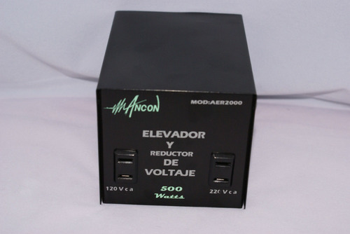 Convertidor Voltaje 110 220v 500w Elevador Reductor Voltaje 