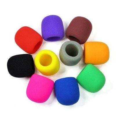 Anbana @ 10 Colores Paquete De Mano Etapa Micrófono Mic Pant