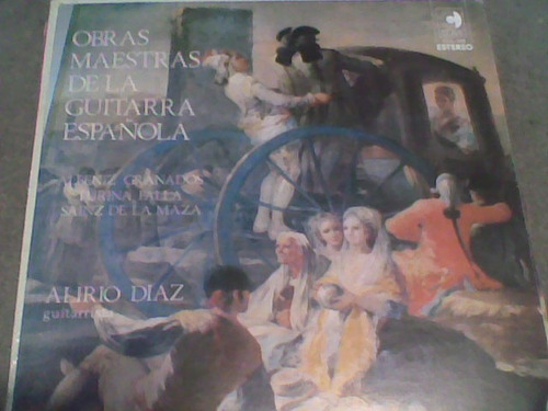 L.p.obras Maestras De La Guitarra Española