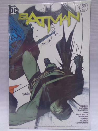 Batman Vol.50 Variante Sean Murphy Dc Comic´s Televisa 2017