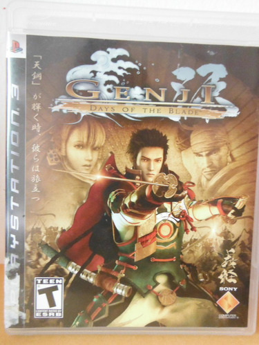 Ps3 Playstation Genji Days Of The Blade Samurai Videojuego