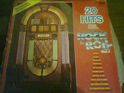 Disco Acetato De 20 Hits Del Rock And Roll