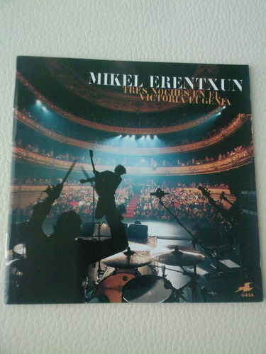 Cd Mikel Erentxun - Tres Noches En El Victoria Eugenia