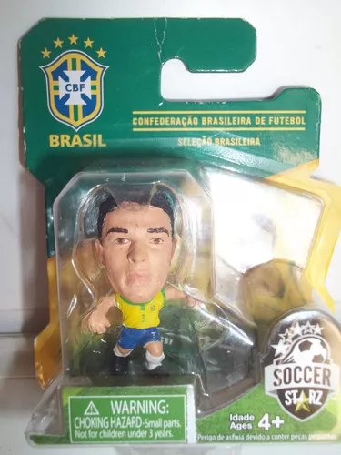 Boneco Thiago Silva Brasil - SoccerStarz