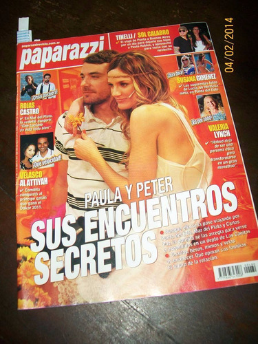 Revista Paparazzi 480 Chaves Araceli Lopilato Pigna 21/1/10