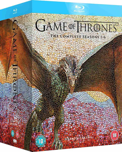 Game Of Thrones 1-6 / Juego De Tronos  1-6 Box Set Bluray!