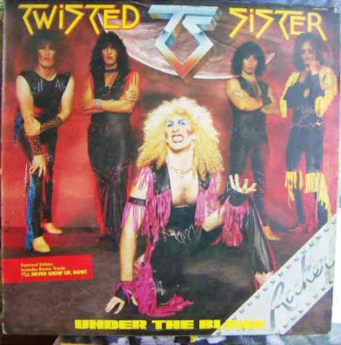 Heavy Metal,twisted Sister, Under The Blade, Lp 12´,