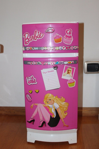 Heladera Princesas Barbie B-glam Original Tv C/accesorios