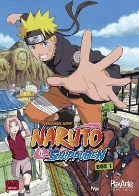 Box Dvd Naruto Shippuden Vol. 01 (5 Discos) Origial Lacrado