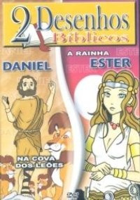 Dvd Desenhos Bíblicos - Daniel + A Rainha Ester (semi Novo)