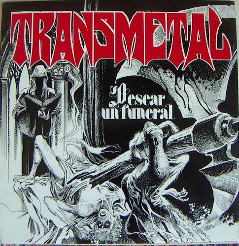 Heavy Metal Mex, Transmetal, Desear Un Funeral, Maxi 12´,