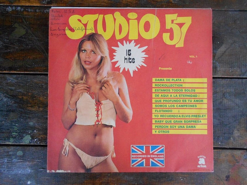 Studio 57 16 Hits Lp Vinilo Arg. Impecable