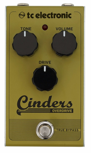 Tc Electronic Cinders Overdrive Pedal Para Guitarra.