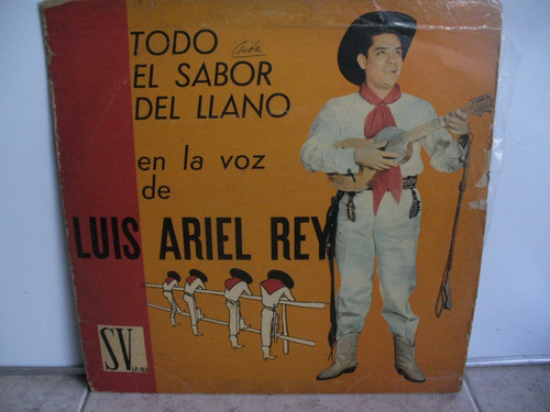 Lp Vinilo Luis Ariel Rey La Voz Del Llano