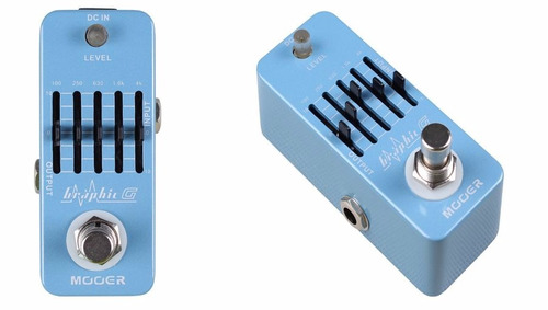 Mooer Graphic G Pedal Micro Ecualizador Guitarra 5 Bandas Tr