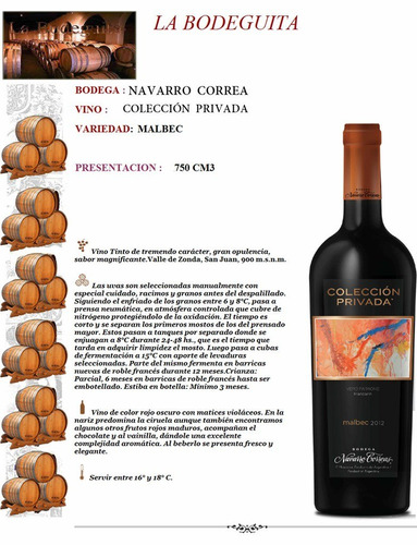 Vino Navarro Correa Cabernet  X750